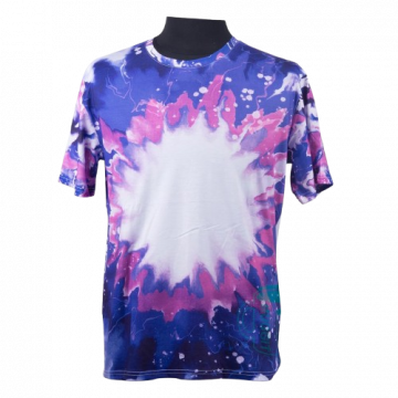 Polyester tie-dye T-shirt