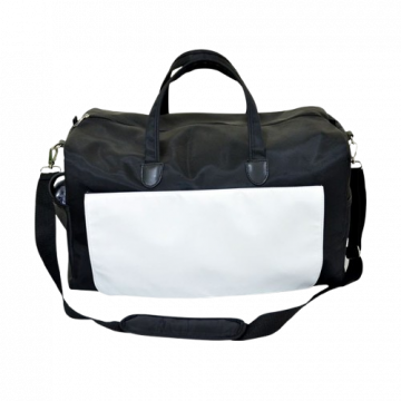 Premium pleather Black Travel Bag